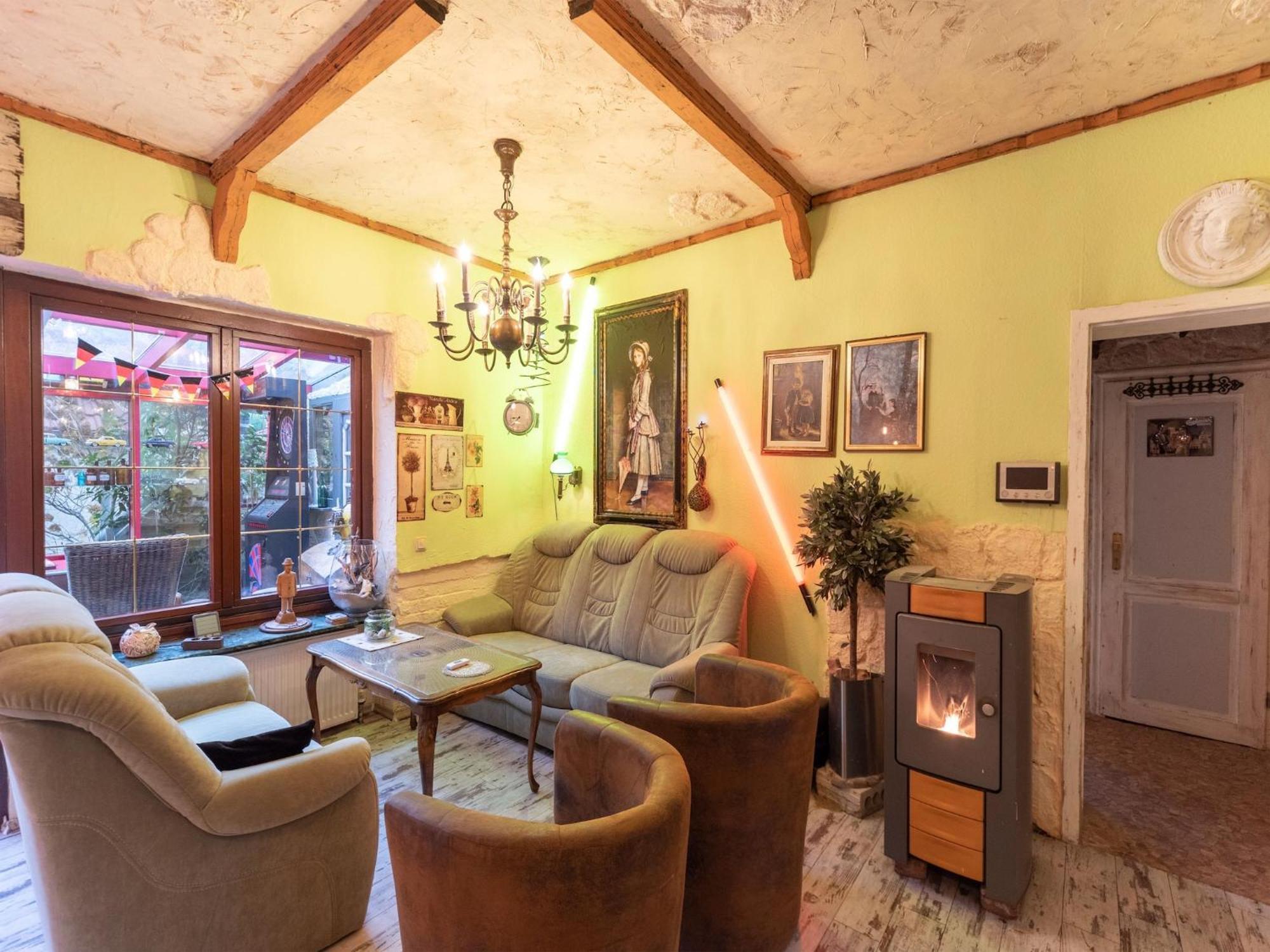 Comfortable Apartment In Wismar Mecklenburg With Fireplace Exterior photo