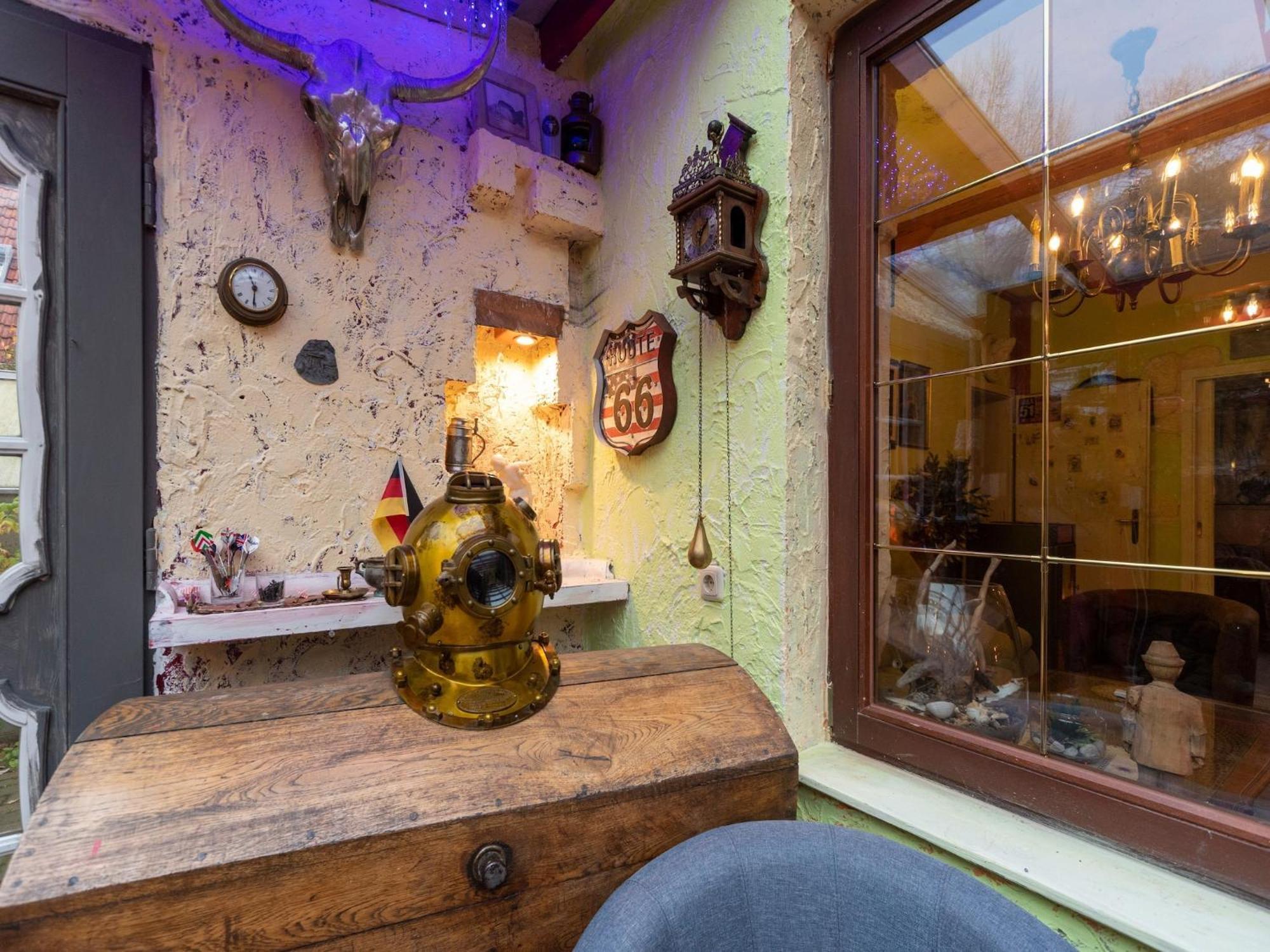 Comfortable Apartment In Wismar Mecklenburg With Fireplace Exterior photo