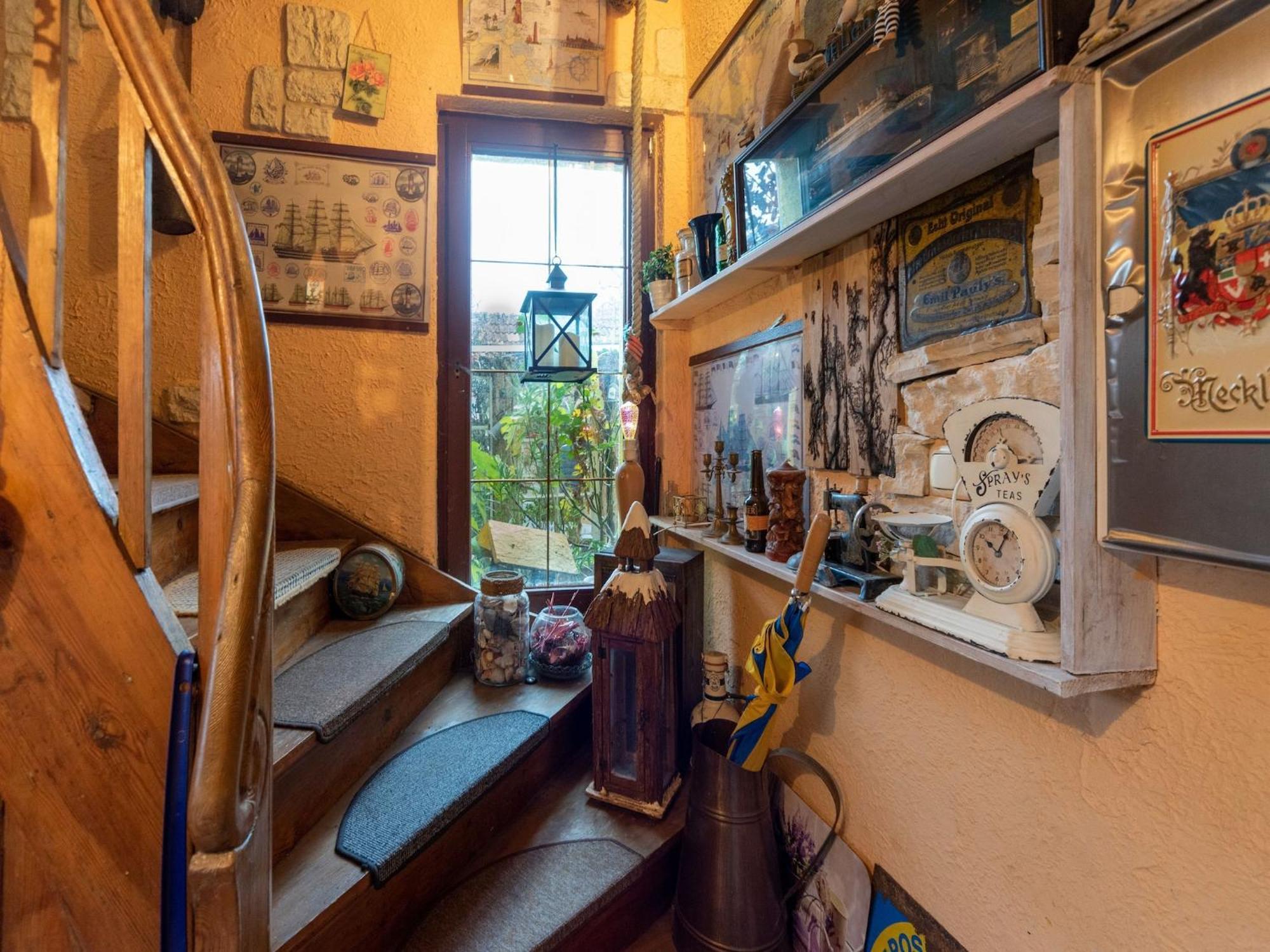 Comfortable Apartment In Wismar Mecklenburg With Fireplace Exterior photo